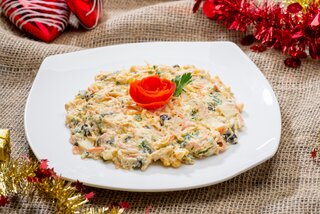 Receitas: Receita: Salpicão de Natal