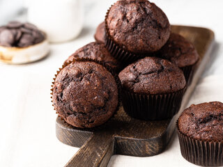 Receitas: Receita: cupcake simples de chocolate