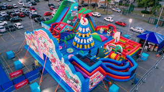 Na Cidade: Parque Inflável da Hello Kitty & Amigos