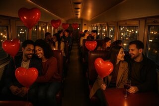 Viagens: Expresso Noturno do Trem da República celebra o Dia dos Namorados com música ao vivo e jantar à luz de velas 