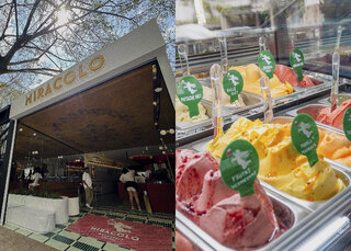 Gastronomia: Miracolo inaugura flagship em SP com 36 sabores de gelato artesanal italiano e exposições de arte exclusivas