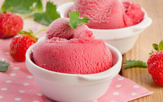 SORBET DE MORANGO