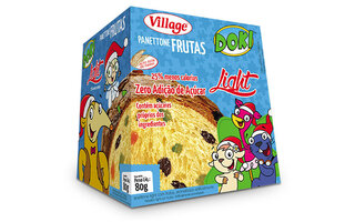 Mini Panettone Doki Light Frutas, da Village