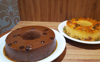 Pudim de Panettone e Chocottone, do Senhor Pudim