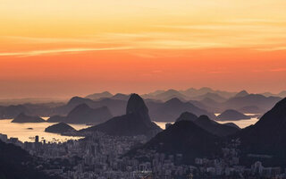 Olympic sunrise @ Vista Chinesa, Rio de Janeiro, Brazil