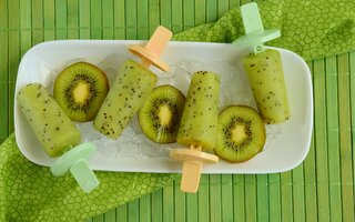 Picolé de Kiwi