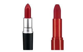 Batom vermelho: MAC x O Boticário