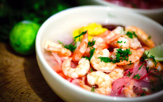 Ceviche de Camarão