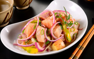 Ceviche de Salmão