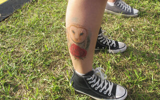 Tatuagens no Lollapalooza Brasil 2017