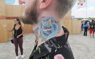 Tatuagens no Lollapalooza Brasil 2017