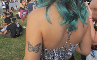 Tatuagens no Lollapalooza Brasil 2017