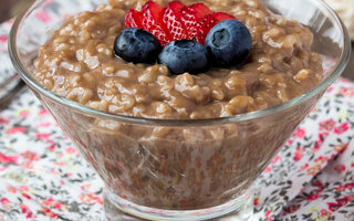 Arroz-doce de Chocolate