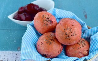 "Pão de queijo de batata doce