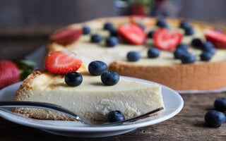 Cheesecake de Frutas Vermelhas