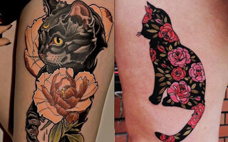 tattoo de gato tumblr - Pesquisa Google