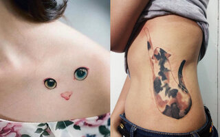 tattoo de gato tumblr - Pesquisa Google