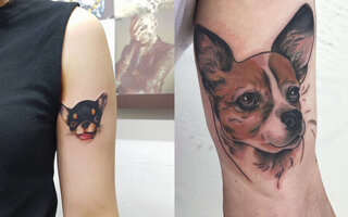 Tatuagens pra quem tem um amigo de quatro patas