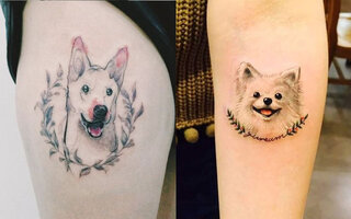 Tatuagens pra quem tem um amigo de quatro patas