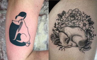 Tatuagens pra quem tem um amigo de quatro patas