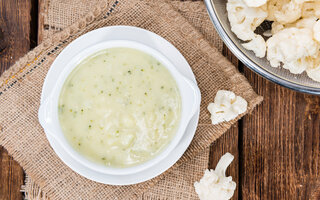 Sopa de Agrião e Couve-flor