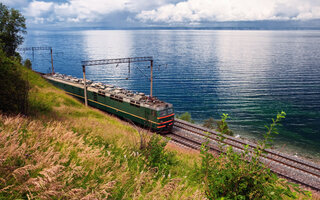 Rota de Trem Trans Siberiana