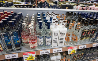 5) A bebida mais famosa na Rússia é a Vodka