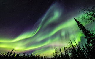Aurora Boreal no Alasca