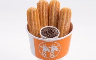 Giraffas - Churros com Brigadeiro