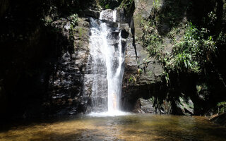 Tomar banho de cachoeira no Horto