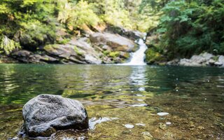 CACHOEIRA DA LAGE, ILHA DO CARDOSO (250 KM DE SP)