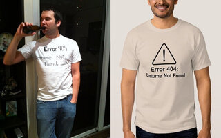 Error 404 - Costume Not Found (Erro 404 - Fantasia não encontrada)