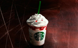 Provar o Frappuccino Halloween no Starbucks