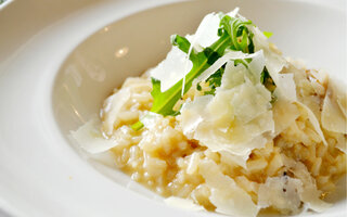 Risoto de quatro queijos