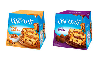 Visconti - Panettone Doce de Leite e Panettone Trufa