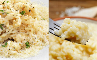Risoto de quatro queijos