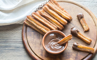 Churros Assado com Doce de Leite