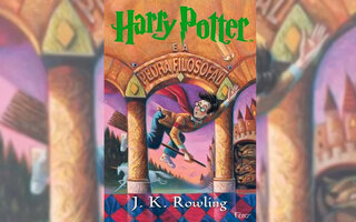 5) Harry Potter e a Pedra Filosofal (J. K. Rowling) - 107 milhões de cópias