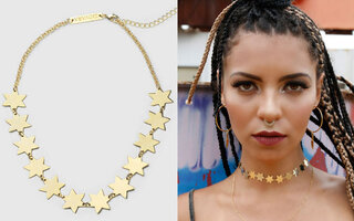 Choker Estrelado