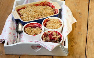 Crumble de Morango