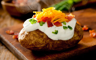 Baked Potato com Bacon