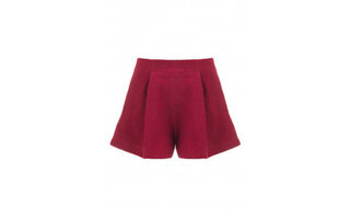 SHORT VERMELHO ESCURO