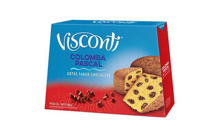 Colomba Gotas de Chocolate Visconti