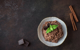 ARROZ DOCE COM CHOCOLATE