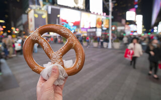 Comidinhas de rua em Nova York