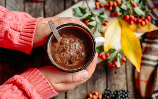 Chocolate Quente de Microondas