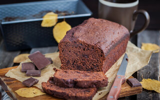 Bolo de Cappuccino e Canela