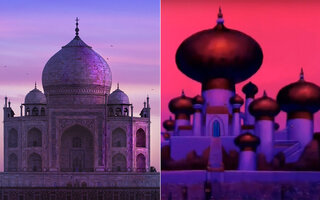 Taj Mahal, na Índia | Filme "Aladdin"