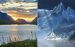 Fiorde de Naeroy, na Noruega | Filme "Frozen: uma aventura congelante"