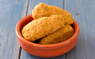 Bolinho de Bacalhau Assado